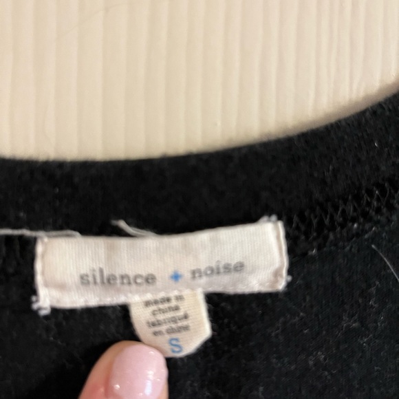 Silence + noise black tshirt dress - Picture 2 of 3